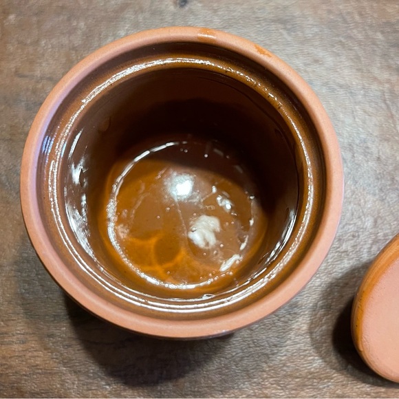 Vintage Henry Watson of Suffolk Mini Mustard Pot - Brown Discontinued - Picture 7 of 7